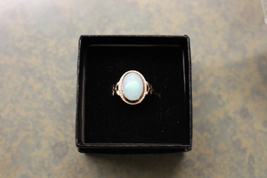  Oval Opal Ring