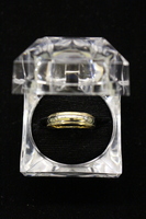  Two tone Gold Band