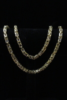  Absolutely Beautiful Byzantine Link Chain with Swivel Clasp