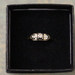  Tri-Diamond Gold Ring