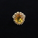  Gold 10kt 6.71g Yellow Yellow Oval Ring