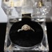  10kt Two-Tone Gold Diamond Cluster Ring