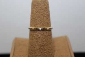  Two-Tone 14kt Gold Band