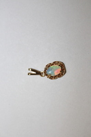  10kt Gold Opal Pendant