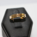  Blocky designed 14kt Gold Ring