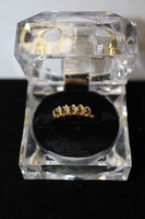  Yellow Gold Ring with Sapphires