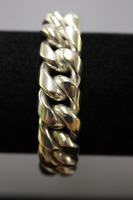 Sterling Silver Curb Link Bracelet (Large)