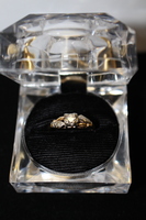  14kt Two-tone Gold Diamond Ring
