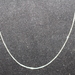  Classic 0.925 Silver Box Chain – Lightweight & Durable