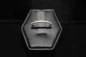 10kt white Gold Diamond Band