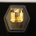 14KT Yellow Gold Square Stone Ring