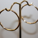 14KT Yellow Gold Hoop Earrings – 4.23g (1¼” Diameter)